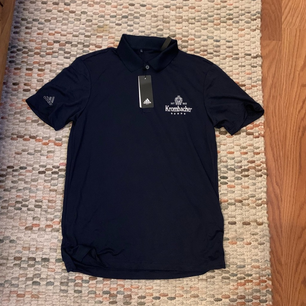 Men’s Krombacher beer Adidas Golf Shirt